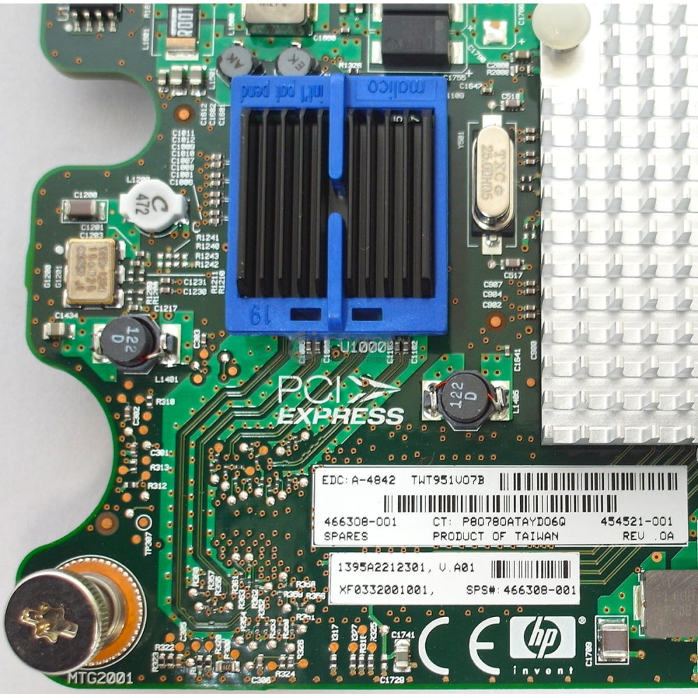 466308-001 HP BLC NC532M NIC ADAPTER 10GBE NETWORK MEZZANINE CARD